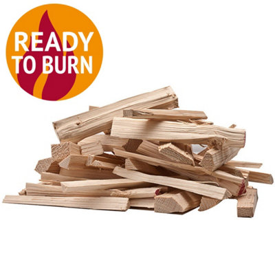 Kiln Dried Kindling Firewood Ready To Burn (x3 Nets) by Laeto Firewood Depot - INCLUDES FREE DELIVERY