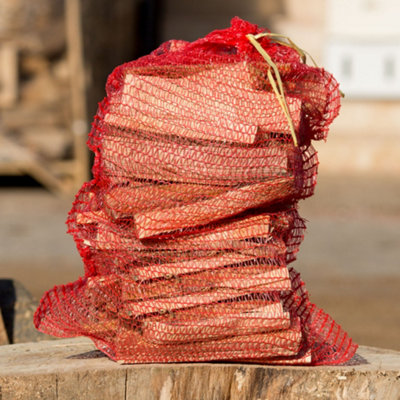 Kiln Dried Kindling Firewood Ready To Burn (x8 Nets) by Laeto Firewood Depot - INCLUDES FREE DELIVERY - 4