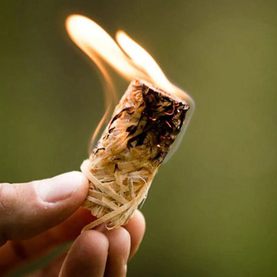 Kiln Dried Natural Firelighters Wood Wool Firewood Ready To Burn 192 Pieces by Laeto Firewood Depot - INCLUDES FREE DELIVERY - 4