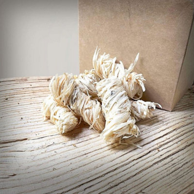 Kiln Dried Natural Firelighters Wood Wool Firewood Ready To Burn 240 Pieces by Laeto Firewood Depot - INCLUDES FREE DELIVERY - 8