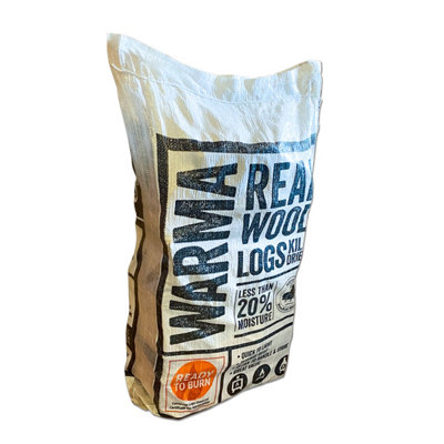 Kiln Dried Softwood Ready to Burn Pizza Oven Burner Stove Fuel Real Wood Logs Large Bag