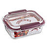 Kilner Fresh Storage Rectangular Glass Food Container Clear (One Size)