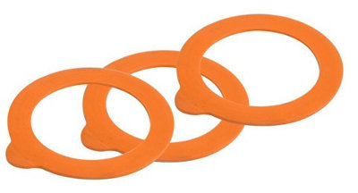 Kilner Genuine Replacement Sealing Rings (Pack of 6) - Small Size - 125ml