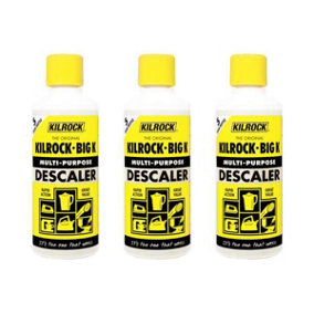 Kilrock Big K Multi-Purpose Descaler Limescale Remover 400ml - Pack of 3