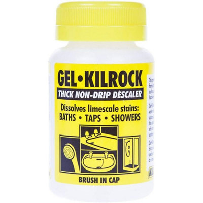 Kilrock Brush on Gel Descaler, Limescale Remover 160ml