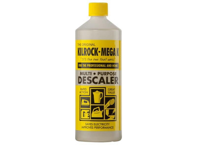 Kilrock MEGA-K Kilrock-Mega K Multi-Purpose Descaler 1 litre (12 Dose Bottle) KILMEGAK