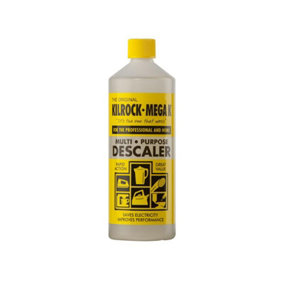 Kilrock MEGA-K Kilrock-Mega K Multi-Purpose Descaler 1 litre (12 Dose Bottle) KILMEGAK