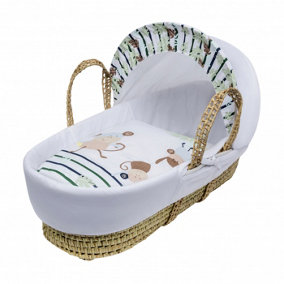 Kinder Valley Cheeky Monkey Palm Moses Basket