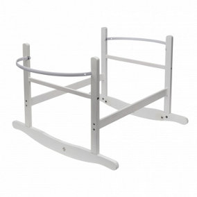 Kinder Valley Chester Rocking Moses Basket Stand White