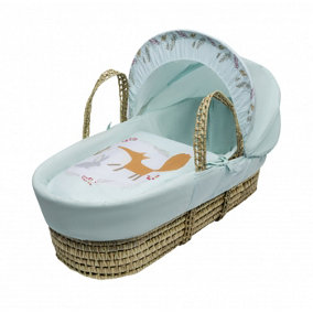 Kinder Valley Down In The Woods Mint Palm Moses Basket