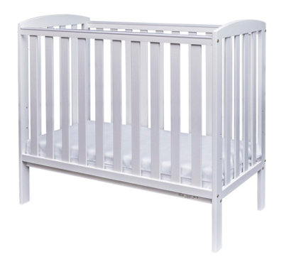 Kinder Valley Havana Compact Cot White with Kinder Flow Mattress DIY at B Q