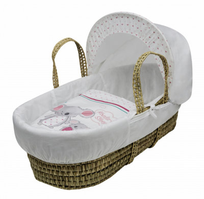 Kinder valley store moses basket bedding