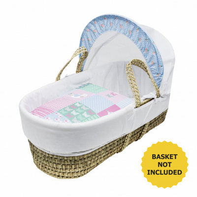 Moses basket cheap bedding set