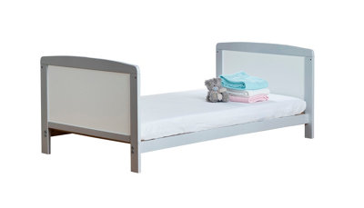 Kinder Valley Sydney Cot Bed Grey Wooden Baby Cot Kids Bedroom Furniture