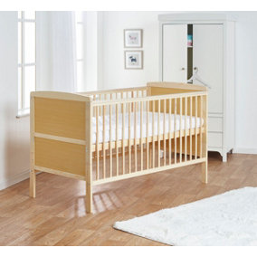 Kinder Valley Sydney Cot Bed Natural Kids Bedroom Furniture