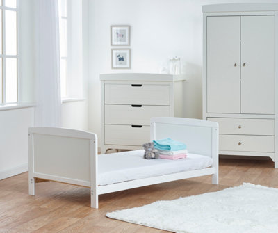Kinder Valley Sydney Cot Bed White Kids Bedroom Furniture