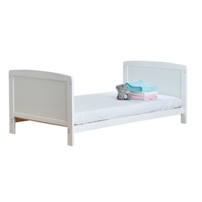 East coast hudson cot bed white sale
