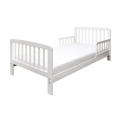 Kinder Valley Sydney Toddler Bed White with Kinder Flow Mattress