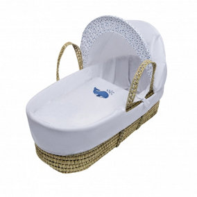 Kinder Valley Whale Baby Moses Basket Bedding Set