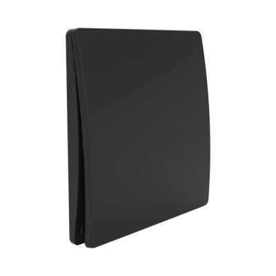 Kinetic Smart Light Switches - 1 gang black