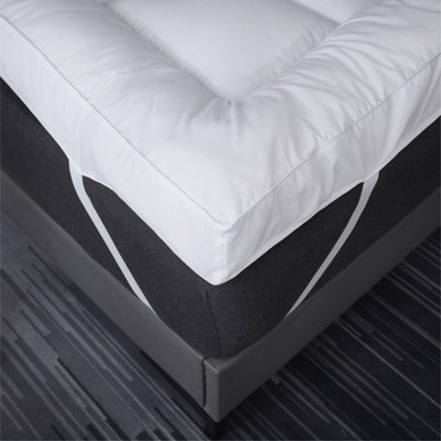4 Inch Deep Luxury Hotel Quality Microfiber Mattress Topper 10cm Thick  King Bed