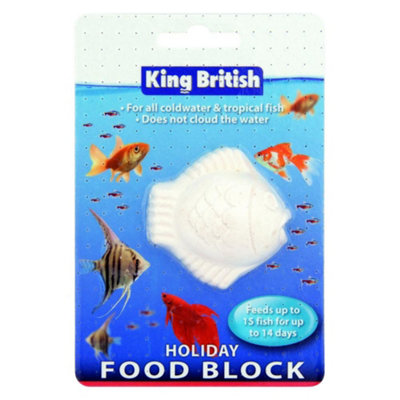 King British Holiday Fish Food Block May Vary (One Size) DIY at B&Q