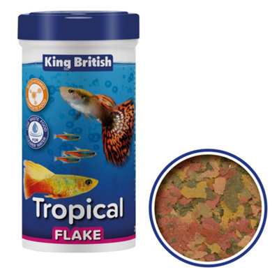 King British Natural Tropical Flake (with Ihb) 28g (Pack of 12)