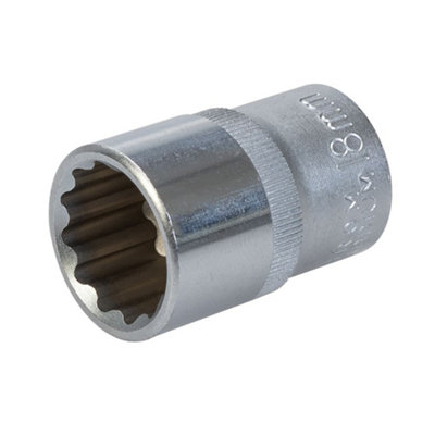 King Dick - Socket 1/2" SD 12pt Metric - 18mm