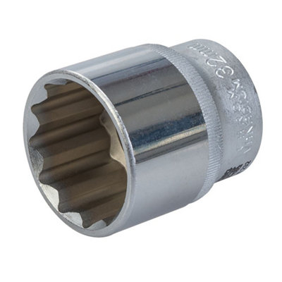 King Dick - Socket 1/2" SD 12pt Metric - 32mm