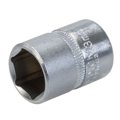 King Dick - Socket 1/4" SD 6pt Metric - 13mm