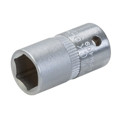 King Dick - Socket 1/4" SD 6pt Metric - 9mm