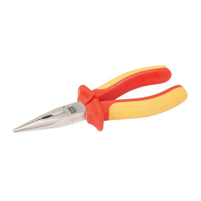 King Dick - VDE Long-Nosed Pliers - 170mm