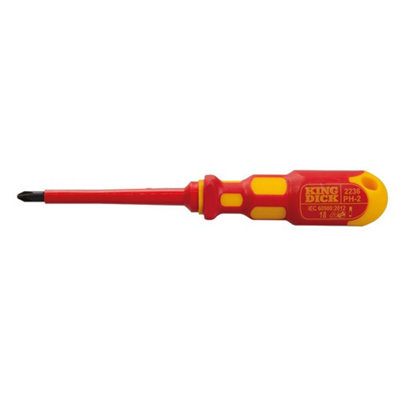 King Dick - VDE Screwdriver Phillips - PH2 - 6 x 100mm - 3
