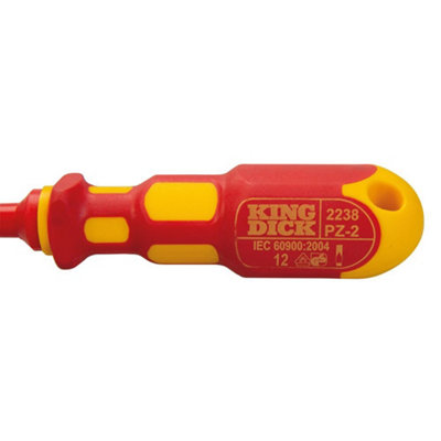 King Dick - VDE Screwdriver PZ - PZ2 - 6 x 100mm