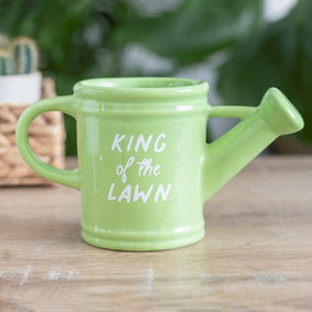 King of The Lawn Green Ceramic Novelty Mug (500ml)
