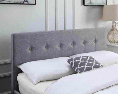 King Size Ottoman Bed Frame With Storage Grey