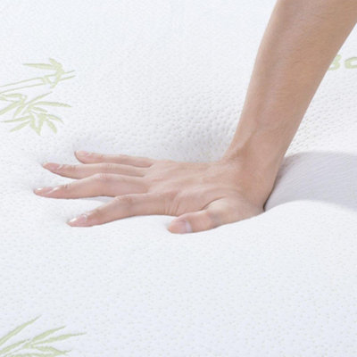 King Super Soft Bamboo Memory Foam Mattress Topper
