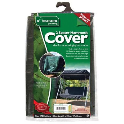 Kingfisher 2 Seater Swinging Seat Hammock Garden Furniture Cover Waterproof