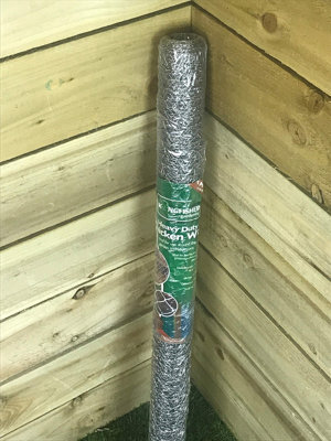 Kingfisher 25mm Chicken Wire 6m x 90cm