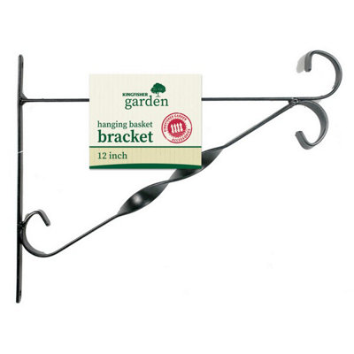 Kingfisher (HBB12B) Hanging Basket Bracket 12"