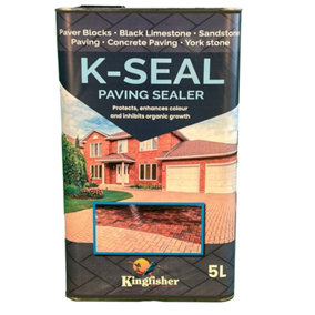 Kingfisher K-Seal Block Paving Seal -5L - Clear