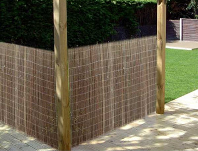 Kingfisher Willow Screening Garden Fence Panel Wall Cover Panel Edging 1m x 3m