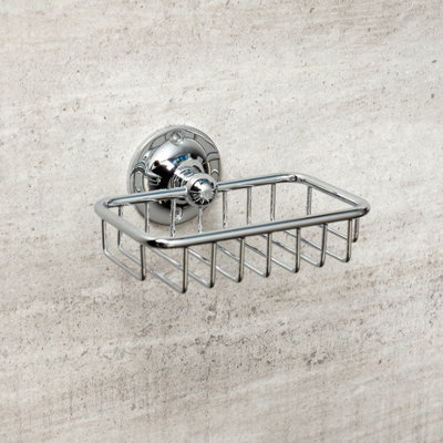 Kingham Small Bathroom Wire Soap Basket