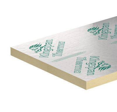 Kingspan Thermawall TW50 75mm Multi Purpose Insulation Boards Floor Wall Roof & Underfloor - Pack of 6