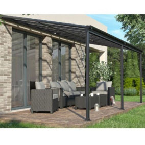 Kingston 10x14ft Wide Lean To Carport Patio Cover