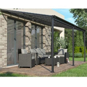 Kingston 10x16ft Wide Lean To Carport Patio Cover