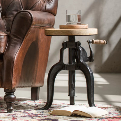 Vintage crank deals table
