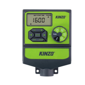 Kinzo Automatic Watering Programmer Water Timer Irrigation System Digital