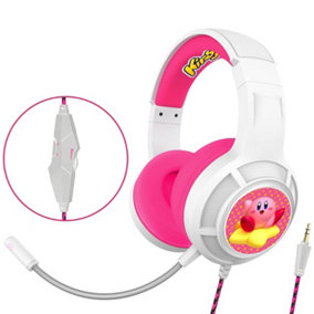 Kirby Adjustable Kids Wired G4 Headphones