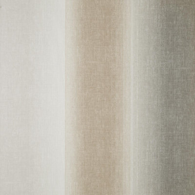 Kirby Stripe Natural Wallpaper Crown Textured Vinyl Cream Beige Modern